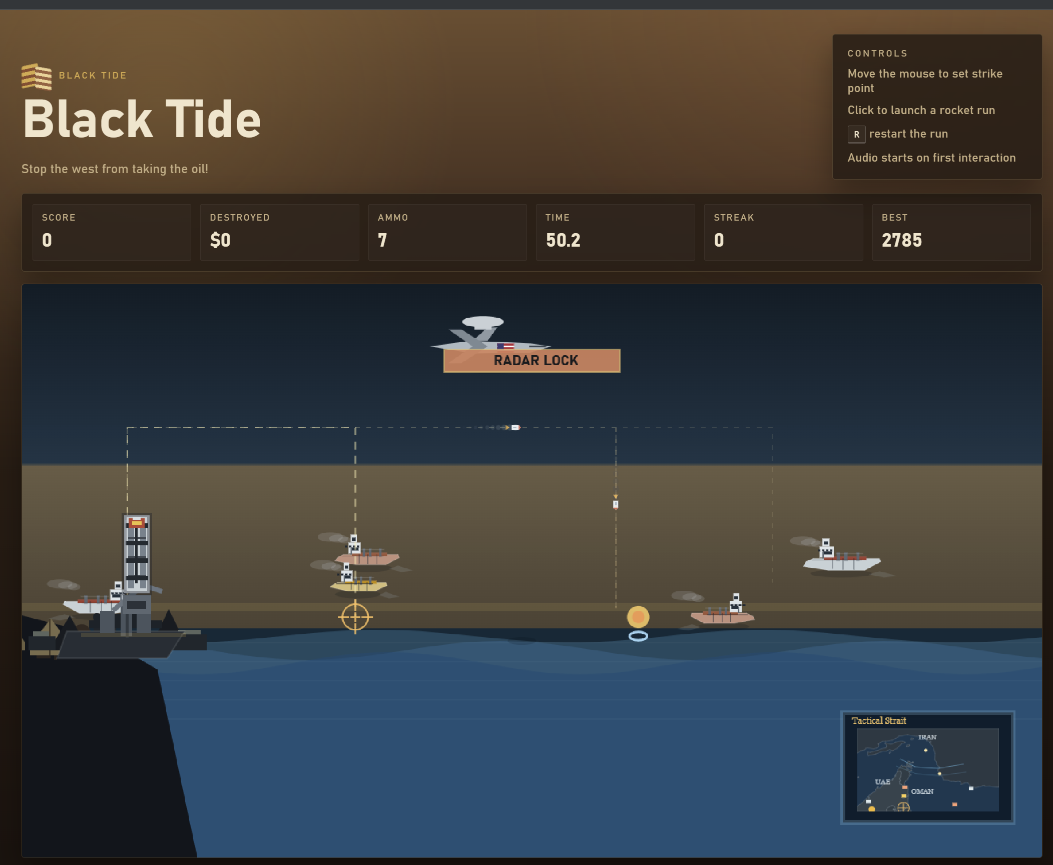 Black Tide game screenshot